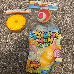 BRAND NEW food squishies